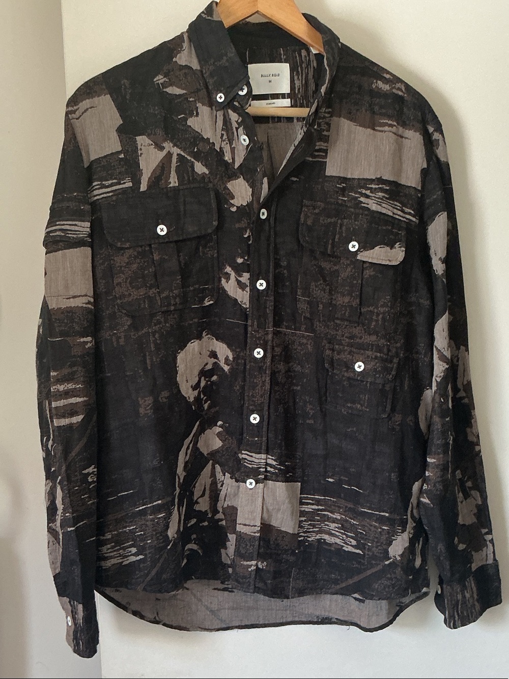 Bally Reid Printed Men's Button-Up Shirt